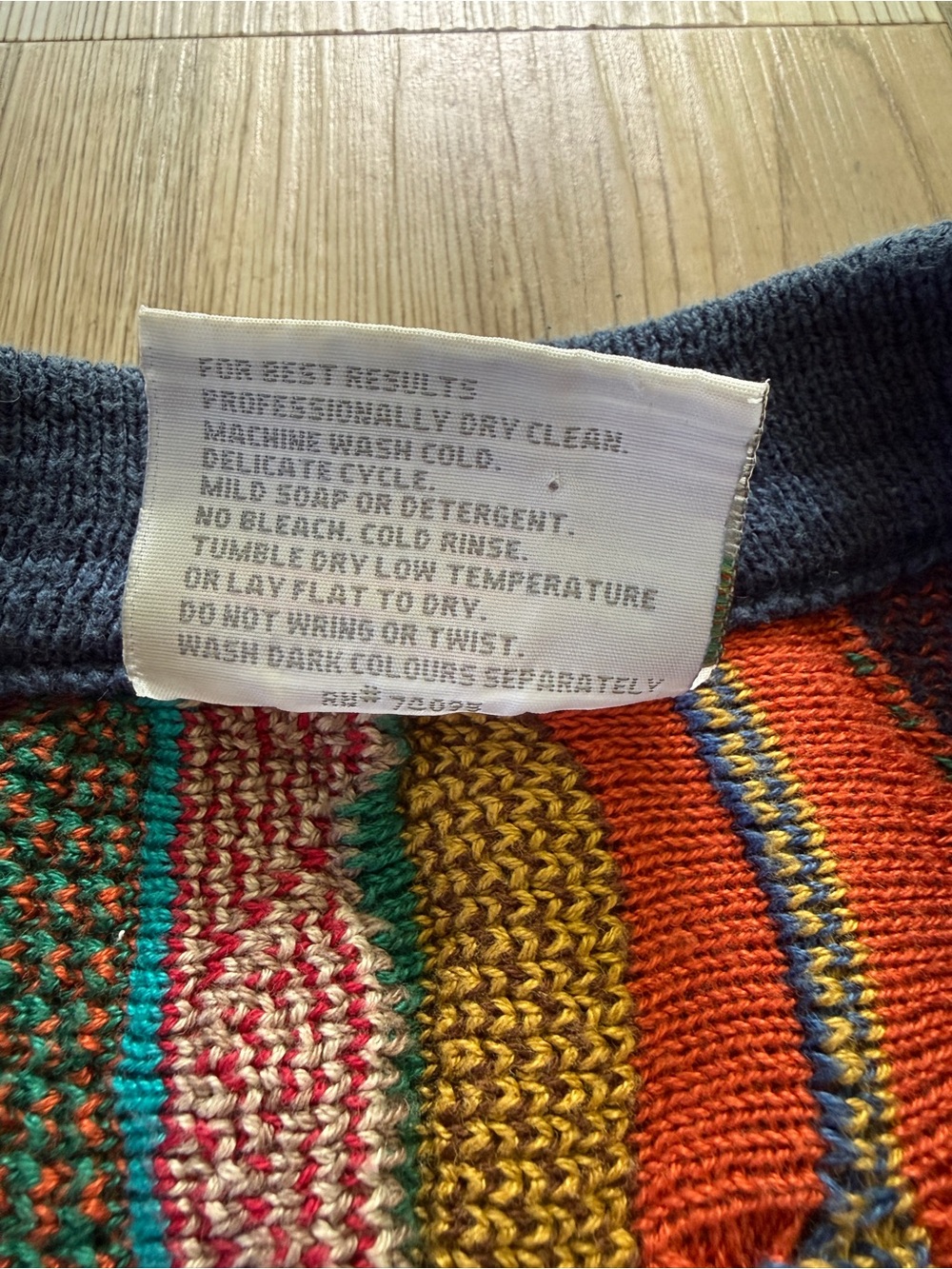 Vintage COOGI Australia 3D Knit Sweater - Picture 3 of 6